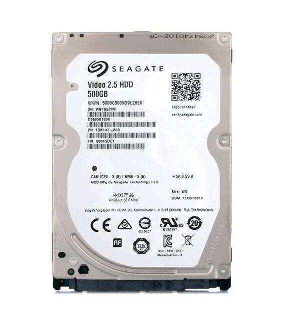 Hard disc 500 GB S-ATA 2.5" (laptop)