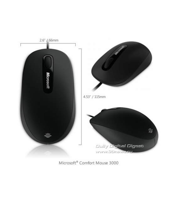 Mouse optic Microsoft Comfort 3000 USB